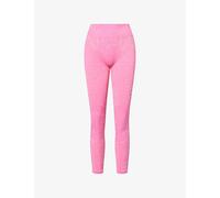 Gymshark Womens Gymshark Adapt Animal x Whitney Leggings Electric Pink/Srbet Yllw S