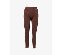 Gymshark Womens Gymshark Adapt Animal x Whitney Leggings Gs Arch Brwn/Gs Sft Brwn L