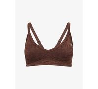 Gymshark Womens Gymshark Adapt Animal x Whitney Sports Bra Gs Arch Brwn/Soft Brown XS