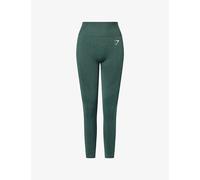 Gymshark Womens Gymshark Vital Seamless 2.0 Gym Leggings Obsidian Green Marl S