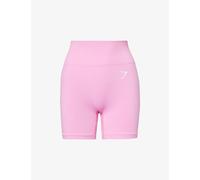 Gymshark Womens Gymshark Vital Seamless 2.0 Stretch-Woven Shorts Gs Focus Pink S