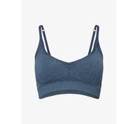 Gymshark Womens Gymshark Vital Seamless Sports Bra Gs Stealth Blue/ Marl M