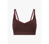Gymshark Womens Gymshark Vital Sports Bra Gs Rich Maroon/ Marl M