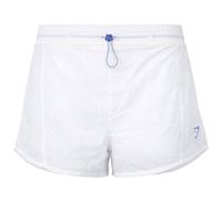 Gymshark Women's Pulse White/Blue Shorts in White | Size: Medium Gymshark White M