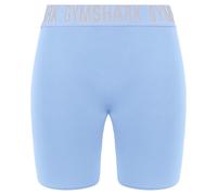 Gymshark Women's Seamless Grey Cycling Shorts in Light Blue | Size: Small Gymshark Light Blue S