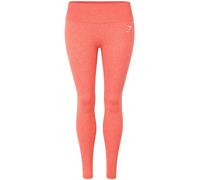 Gymshark Women's Vital Seamless Orange Marl Leggings | Size: Medium Gymshark Orange M