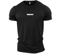 GYMTIER Beast Gorilla - Men's Gym T-Shirt - Bodybuilding Workout Top, Black, 3XL