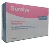 Serelys - SERELYS Meno - Helps Combat The Symptoms of perimenopause and Menopause - Contains Purified Cystoplasmic Pollen Extract and Vitamin E - 60 Capsules