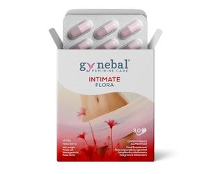 GYNEBAL Women’s Probiotics for Intimate Flora - Intimate Protection - Supports Vaginal Flora - Helps Prevent Infections - Lactobacillus Rhamnosus & Acidophilus - 30 Capsules