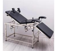 Gynecological Examination Chair with Adjustable Backrest and Leg Rest, 3-Section Folding Design for Medical and Tattoo Procedures