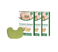 Gynecomastia Cellulite Patch for Men,Natural Ginger Compress Stickers to Improve Loose Body Skin,Ginger Infused Skin Firming Patches for Chest and Belly*3pc
