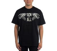 GYOCWNL Sick-of-It-All-Tees-forTops-Singer-25-t-Shirts Black