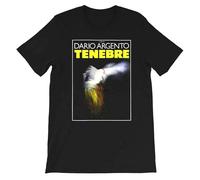 GYOCWNL Tenebre-Dario-Argento-Tenebre-Italian-Giallo-Horror-Movie-Gift-for-Men-Girls-Unisex-T-Shirt Black
