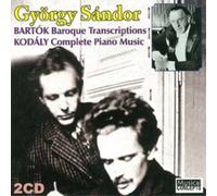 György Sandor – Bartok: Baroque Transcriptions / Kodály: Complete Piano Music – Vox