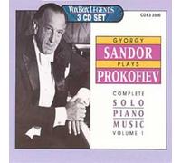 György Sándor – Prokofiev: Complete Solo Piano Music Volume 1 – CD – Vox