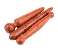 GYOTUU 3pcs Wooden Acupressure Pen Reflexology Massage Stick Manual Wood Therapy Massage Tools for Women Face Hand Foot Body Men Muscle Relaxation