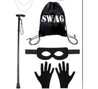 gyoyede Gangster Granny Costume Set for Adults 2026