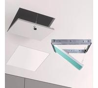 Gypsum Board Access Door with Magnetic Latch Vent Plumbing/Computer Cables Wall Hole Hidden Door Flush Mount Ceiling Cover for Offices/Hotels(20x18in(50x45cm))