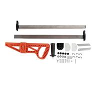 Gypsum Board Cutter for DIY Woodworking Enthusiasts, ABS Stainless Steel Drywall Cutting Tool Hand Push Drywall Cutter Portable Manual Tool for Woodworking