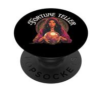 Gypsy Fortune Teller Psychic Fortune Teller Costume PopSockets Adhesive PopGrip