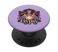 Gypsy Fortune Telling Costume Psychic Teller Women Celestial PopSockets Adhesive PopGrip