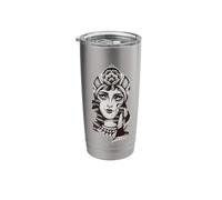 Gypsy Girl Fortune Teller Tattoo Flash Stainless Steel Insulated Tumbler
