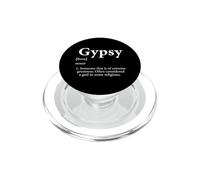 Gypsy God Meme Definition Funny Birthday Gift For Gypsies PopSockets PopGrip for MagSafe