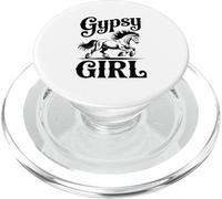 Gypsy Horse Girl Proud Gypsy Vanner Owner Draft Horse PopSockets PopGrip for MagSafe