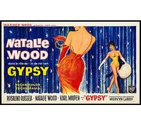 "GYPSY" - Natalie Wood & Karl Malden - Vintage Classic Movie Poster - Poster Size : A4