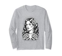 Gypsy Tattoo Cool Lady Classic American Tattoos Vintage Long Sleeve T-Shirt