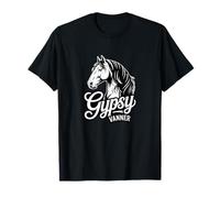 Gypsy Vanner Horse Portrait Gypsy Cob Tinker Draft Horse T-Shirt