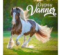 Gypsy Vanner Horses 2026 Calendar: Feathered Beauty, Strength, and Gentle Spirit