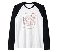 Gypsy Vanner Magic in Motion Horse Lover Equestrian Raglan Baseball Tee