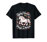 Gypsy Vanner Magic in Motion Horse Lover Equestrian T-Shirt
