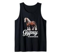 Gypsy Whisperer Draft Horse Lover Gypsy Vanner Rider Tank Top