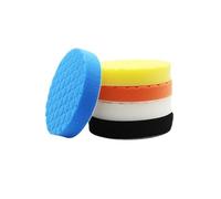 GYQAZSS 5 Pack 3/4/5/6/7 Inch Compound Buffing Polishing Pads Cutting Sponge Pads Kit For Car Buffer Polisher Compounding And Waxing