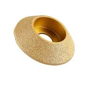 GYQIZSS 1pcs Dia75mm Brazed Concrete 45 Degree Wheel Cutting Sheet Stone Granite Edging Grinding Wheel Machine Floor Slotting Diamond Bevel 15mm 20mm