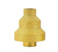 GYQIZSS 20-35-50mm Diamond Step Chamfer Drill Bit Angle Grinder Hole Saw M10 Thread For Enlarge Marble Tile Masonry Concrete Porcelain 1pcs