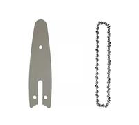 GYQIZSS Electric ChainSaws Chains Guide Plate Mini Steel Chainsaw Chain Garden Tools Accessory Blade Replacement Set 4 Inch 6 Inch