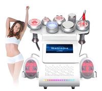 GYQSSD 9 in 1 Cavitation Slimming Machine for Beautiful & Firm Skin, RF Body Removal Fat Micro-electric Photorejuvenation Weight Loss Machine, for Face, Abdomen, Hip, Thighs, Arms