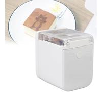 GYQSSD Cake Printer, Three Color Thermal Inkjet Multi Line Printing Handheld Food Printer Compact for Bread, Portable Coffee Printer USB with Ruler, Food Printing DIY Bread Coffee Latter Printing