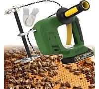 GYQSSD Electric Bee Remover, Portable Brushless Motor Bee Raising Tools, Auto Beehive Frame Shaking Machine for Bee Farms, Bee Hive King Box Beekeeping Equipmen