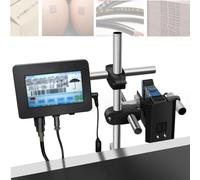 GYQSSD Inkjet Printer, 12.7/25.4mm Commercial Portable Printer Inkjet Coder, Intelligent Assembly Line Coding Machine for Qr Code Date Logo Label Barcode Batch Number Support Multi-languauge,25.4mm