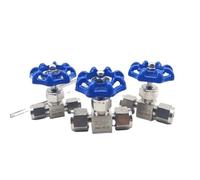 GYQYJPFZM Double Ferrule Needle Valve 6mm 8mm 10mm Instrument Air Source Pipe Flow Regulating 1pcs ?(12 mm)