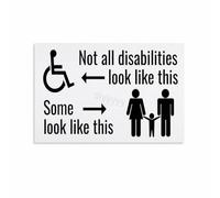GYQYJPFZM Inclusion Matters Canvas Wall-Art - Uplifting Typography Poster for Office, Bedroom, or Living Room(Unframed,12x18inch(30x45cm))