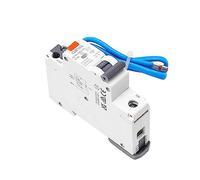 GYR10N 1P+N RCBO Electronic AC Type 6KA Residual Current Circuit Breaker with Over Potection 30mA(16a 30ma,GYR10N-40 Type A)