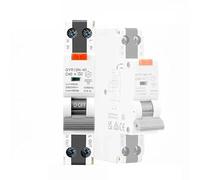 GYR10N-40 Electronic Type RCBO 18mm 230V 1P+N 6KA Residual Current Circuit Breaker with Over Current Potection Max 40A(Type AC,16A 30mA)