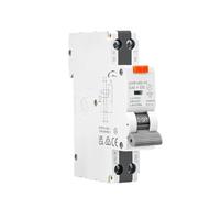 GYR10N-40 Electronic Type RCBO 18mm 230V 1P+N 6KA Residual Current Circuit Breaker with Over Current Potection Max 40A CZAOINCU(Type A,16A 30mA)