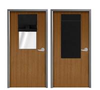 Gyrategirl Classroom Door Window Cover,Blackout Shades for Classroom Windows,Blocks Light and Sunshine Through Glass Door Window,Room Darkening Door Curtains,Easy Installed Door Curtains