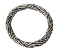 Gyrategirl Grapevine Wreaths 15/20/25/30/40cm DIY Grapevine Garland for Crafts, Decorative Door Wreaths for Front Door Outside All Season, Plain Rattan Wreaths for Christmas Wreath Making Supplies